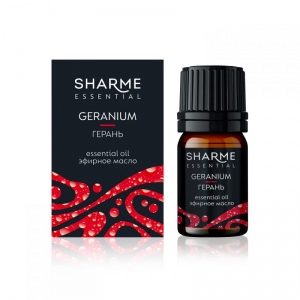 Эфирное масло &laquo;Герань&raquo; Sharme Essential, 5 мл
